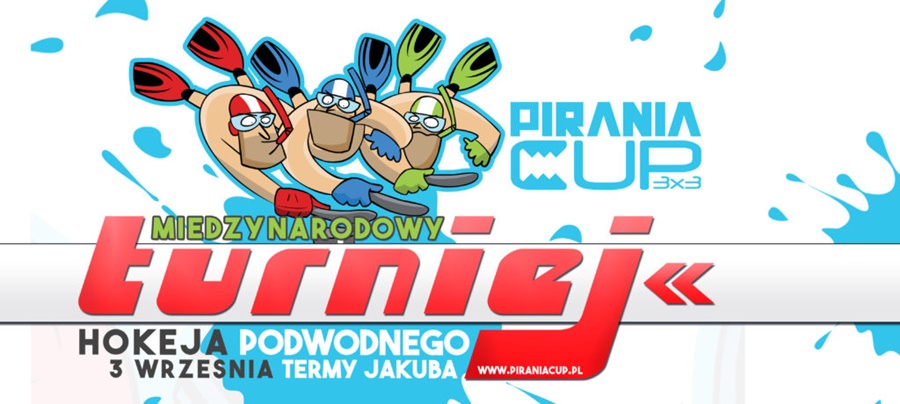 Hokej pod wodą Walenie Siemianowice Śląskie Pirania Cup 3x3